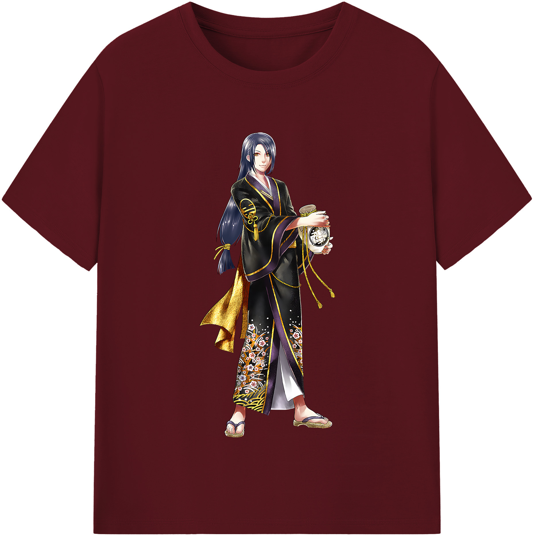 （画像用） 刀剣乱舞 Touken Ranbu 綿100％半袖Tシャツ（フロントプリント）